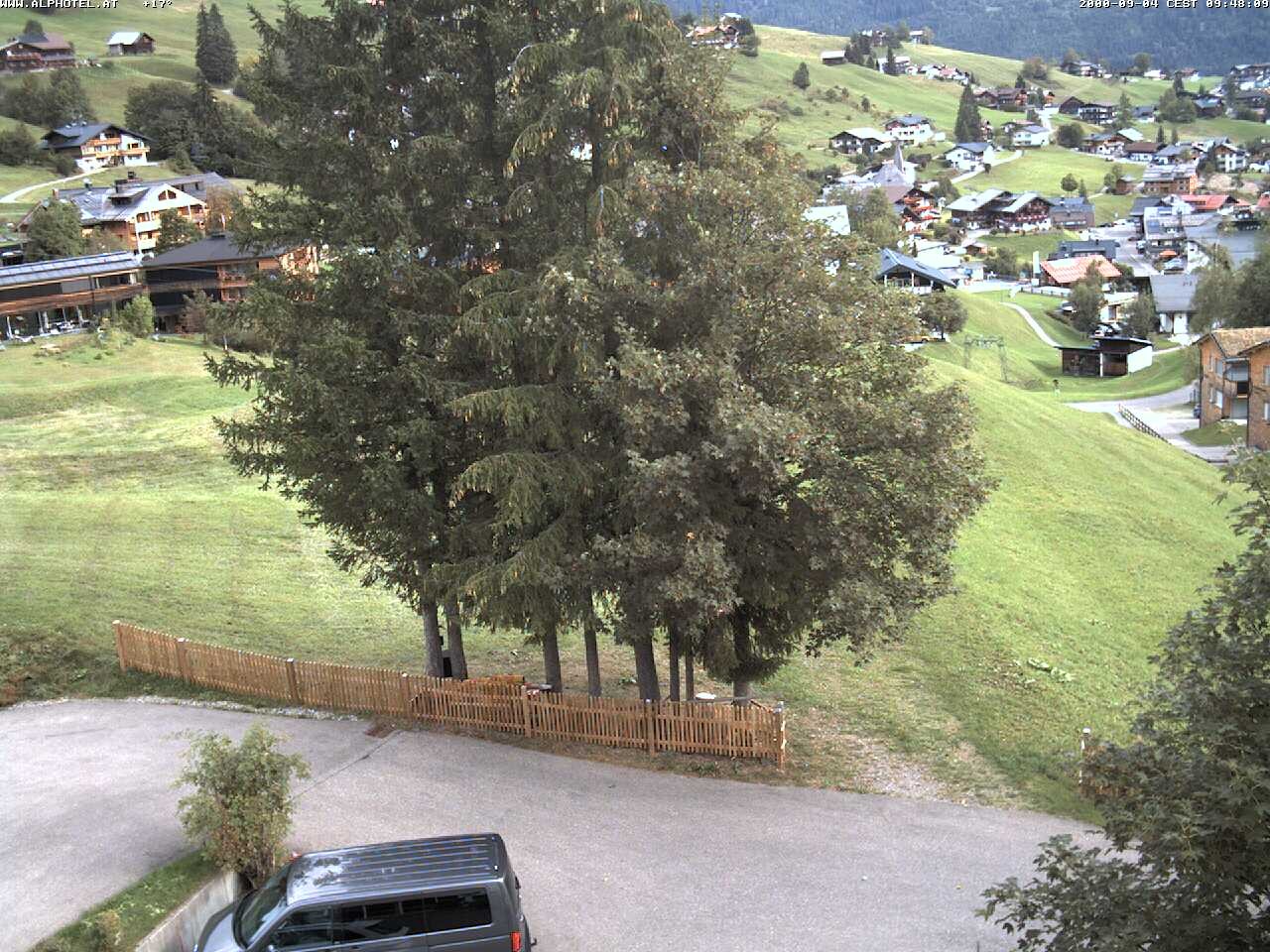 Archiv Foto Webcam Alphotel im Kleinwalsertal