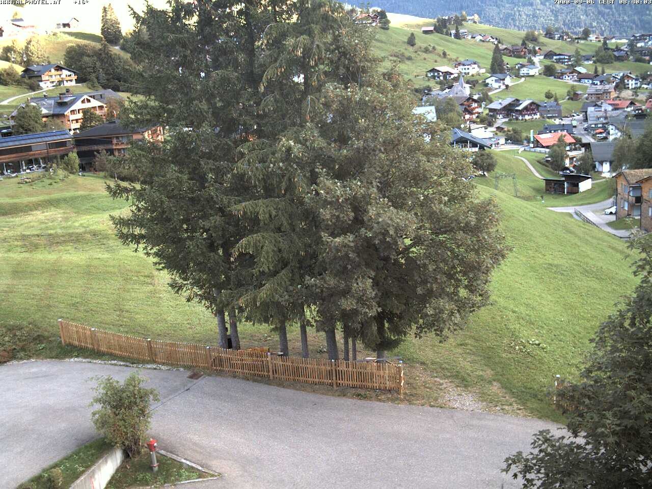 Archiv Foto Webcam Alphotel im Kleinwalsertal
