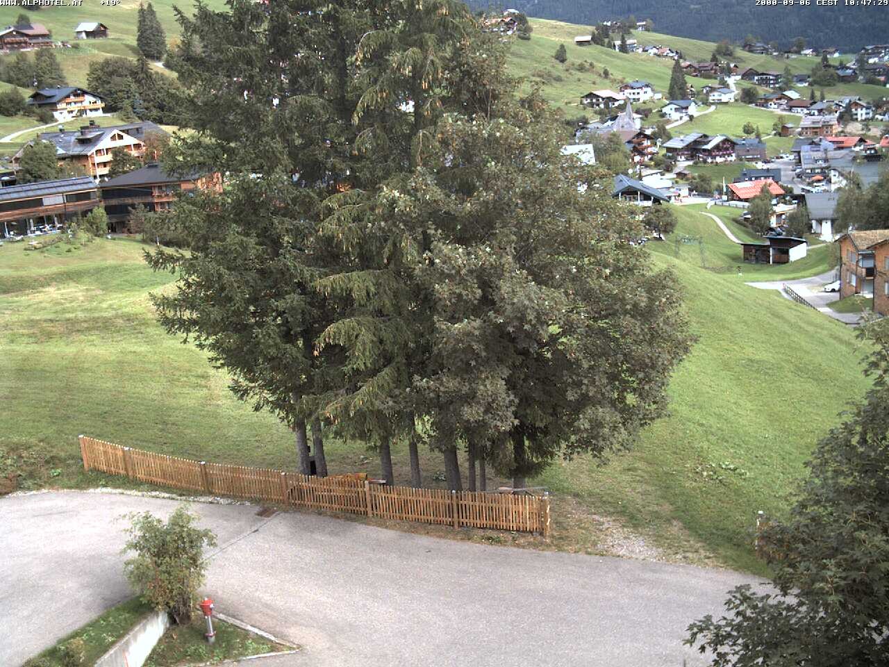 Archiv Foto Webcam Alphotel im Kleinwalsertal