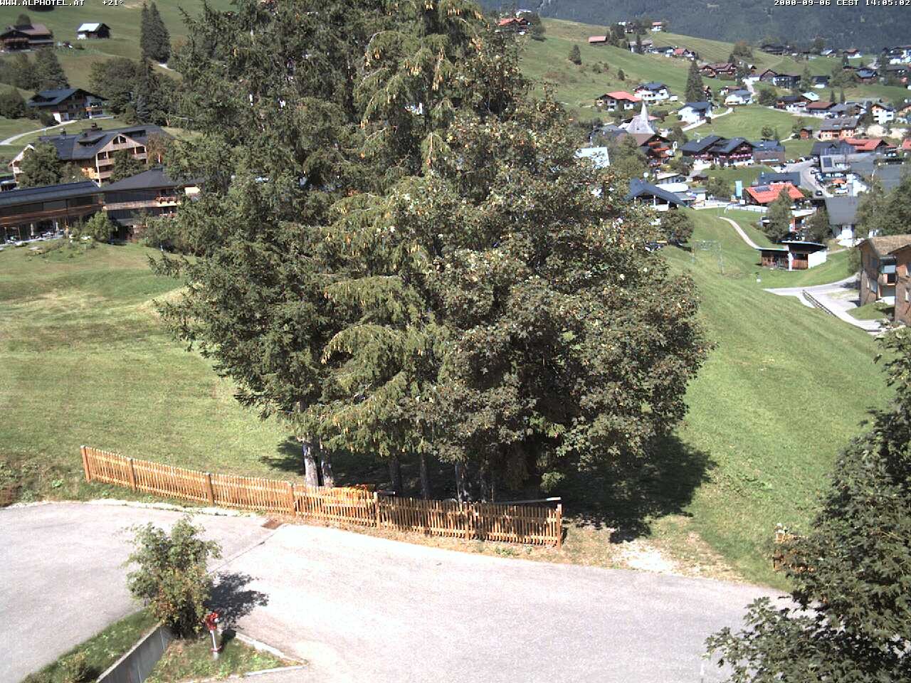 Archiv Foto Webcam Alphotel im Kleinwalsertal