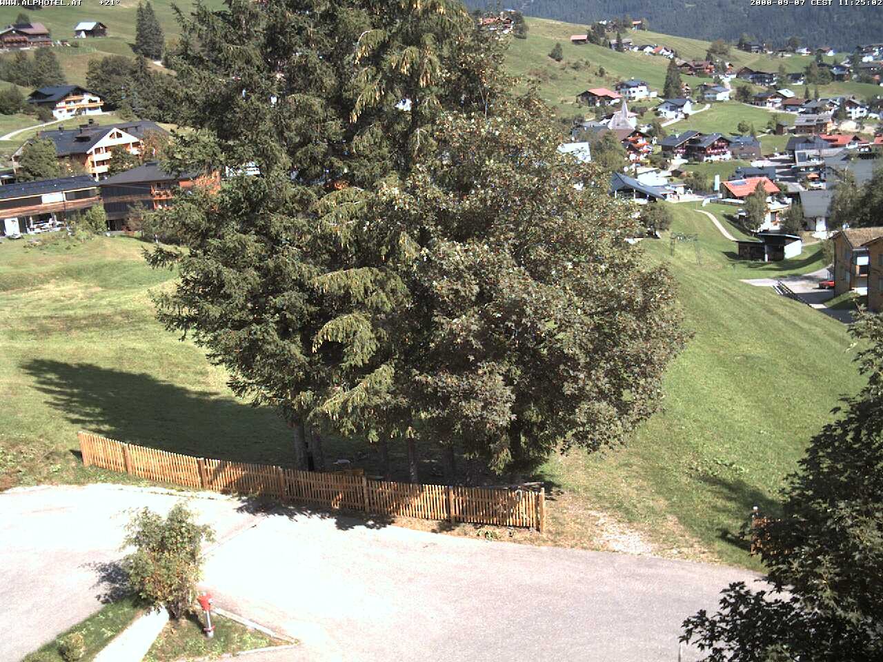 Archiv Foto Webcam Alphotel im Kleinwalsertal