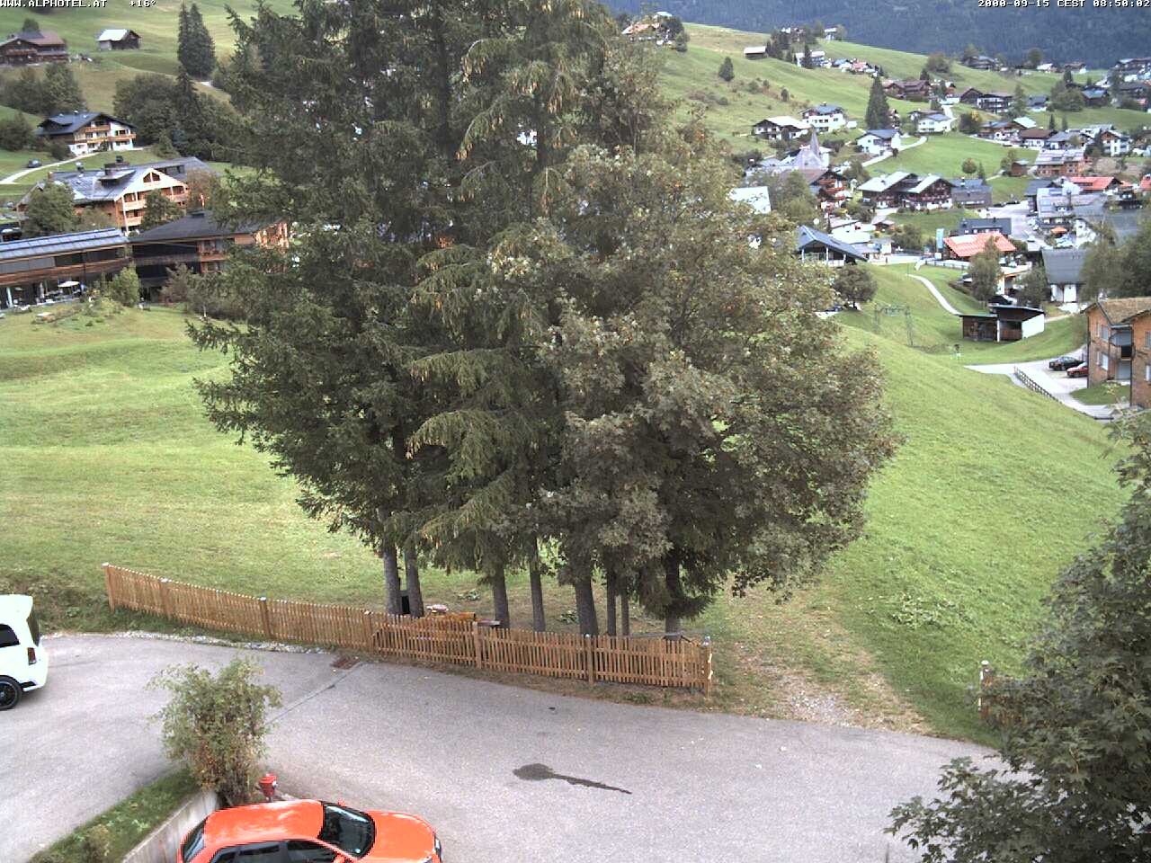 Archiv Foto Webcam Alphotel im Kleinwalsertal