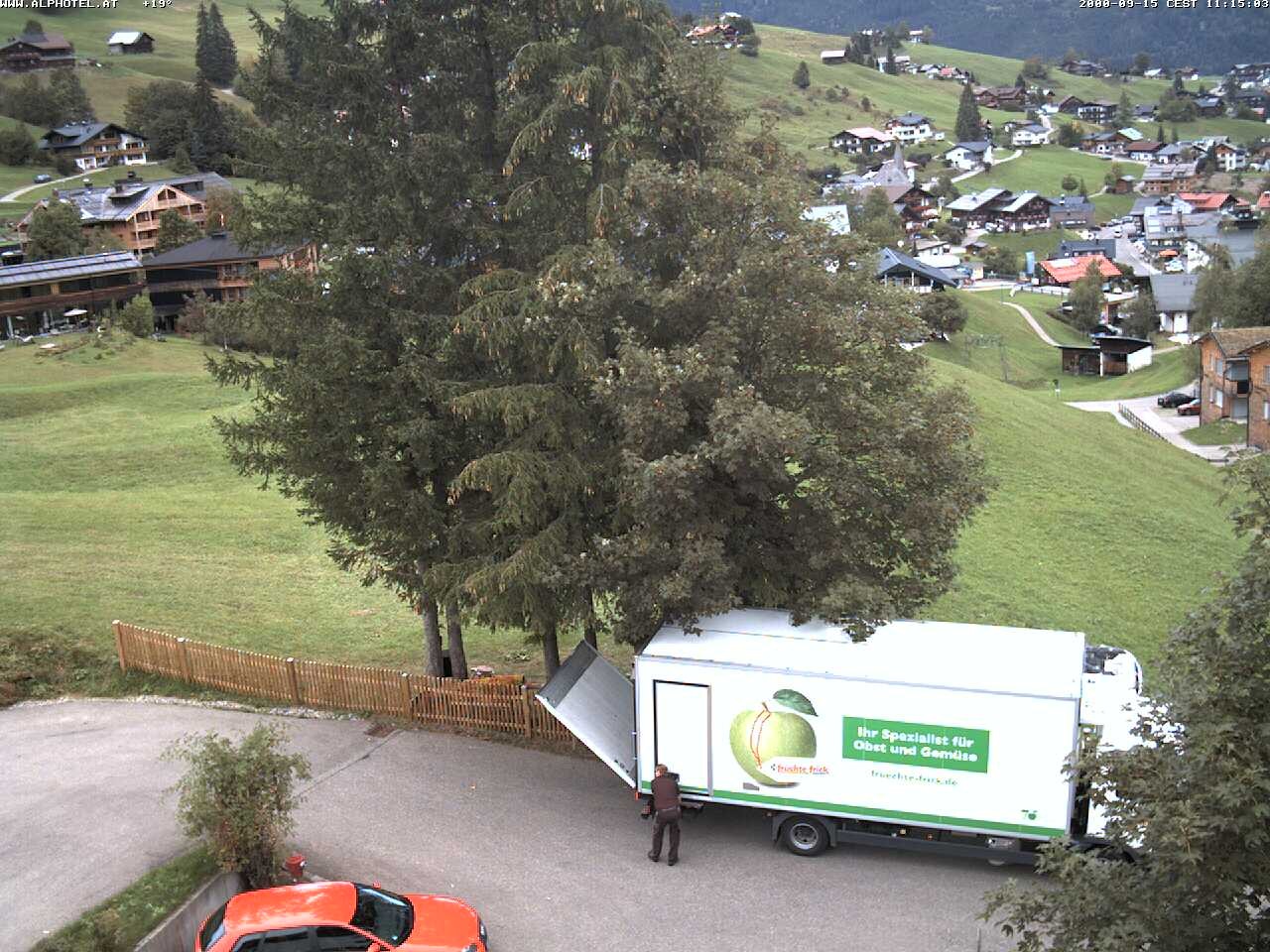 Archiv Foto Webcam Alphotel im Kleinwalsertal