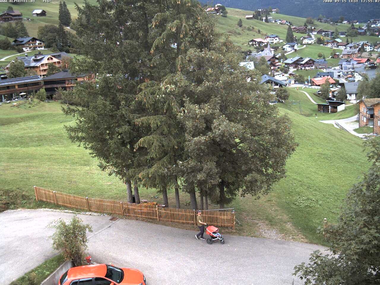 Archiv Foto Webcam Alphotel im Kleinwalsertal