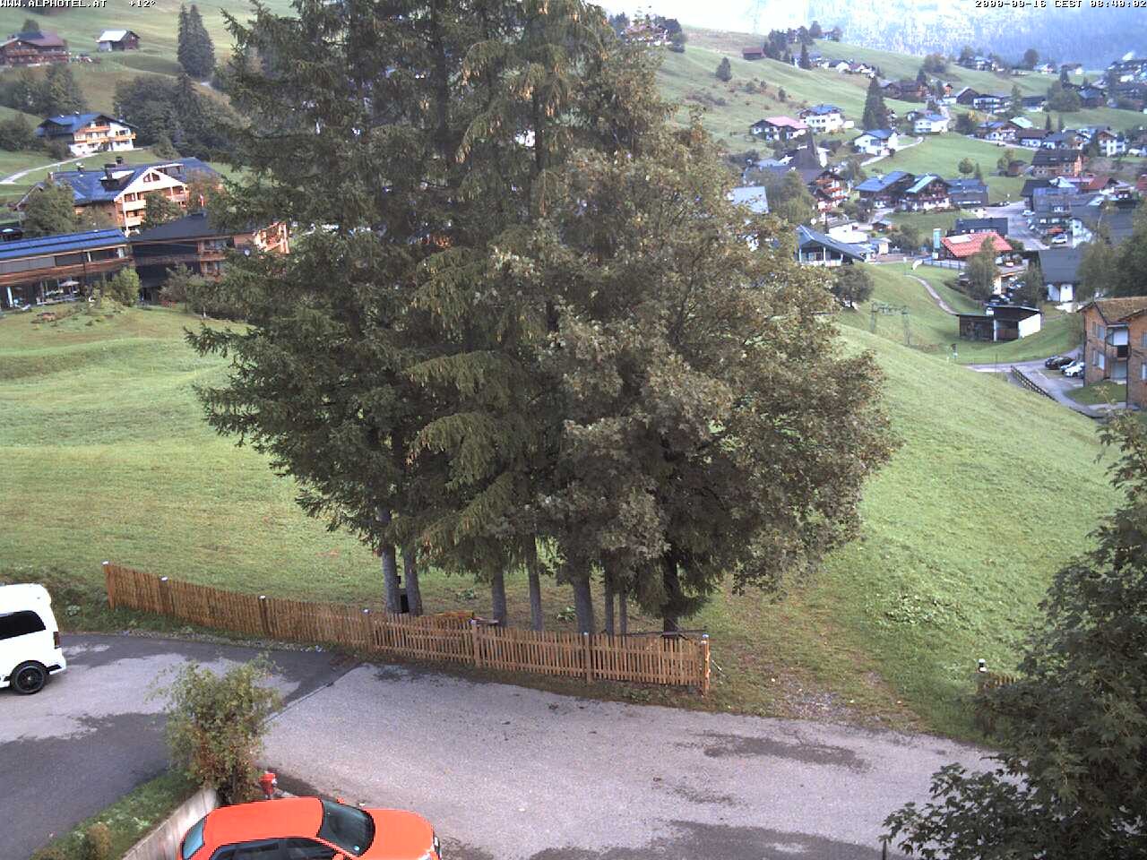 Archiv Foto Webcam Alphotel im Kleinwalsertal