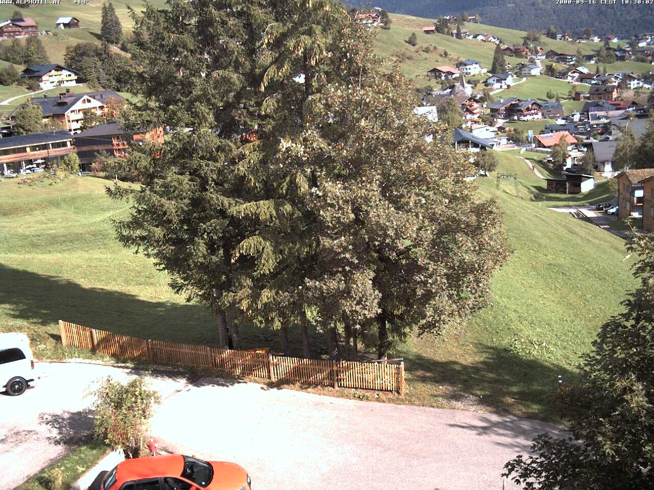 Archiv Foto Webcam Alphotel im Kleinwalsertal