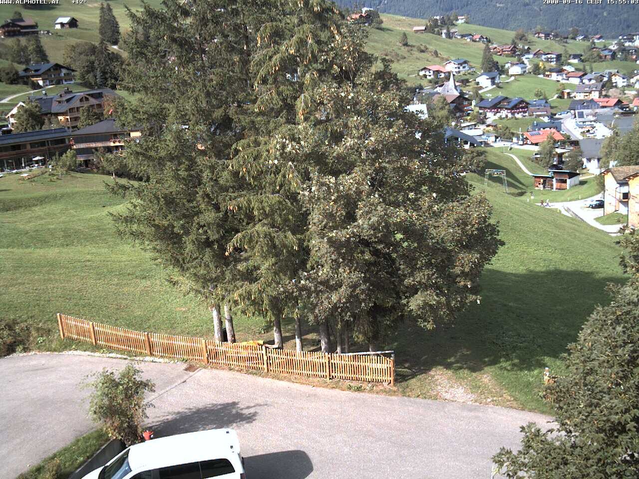 Archiv Foto Webcam Alphotel im Kleinwalsertal