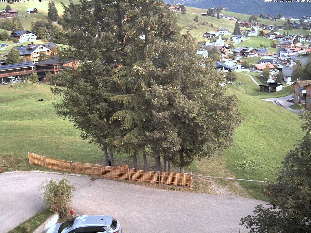 Archiv Foto Webcam Alphotel im Kleinwalsertal