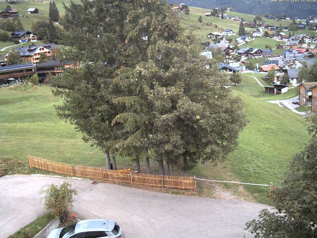 Archiv Foto Webcam Alphotel im Kleinwalsertal