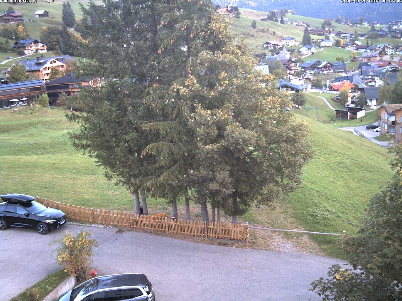 Archiv Foto Webcam Alphotel im Kleinwalsertal
