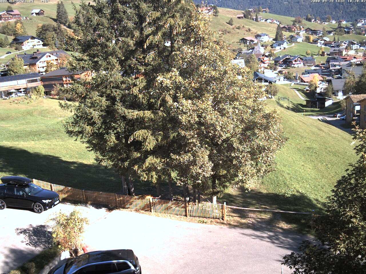 Archiv Foto Webcam Alphotel im Kleinwalsertal