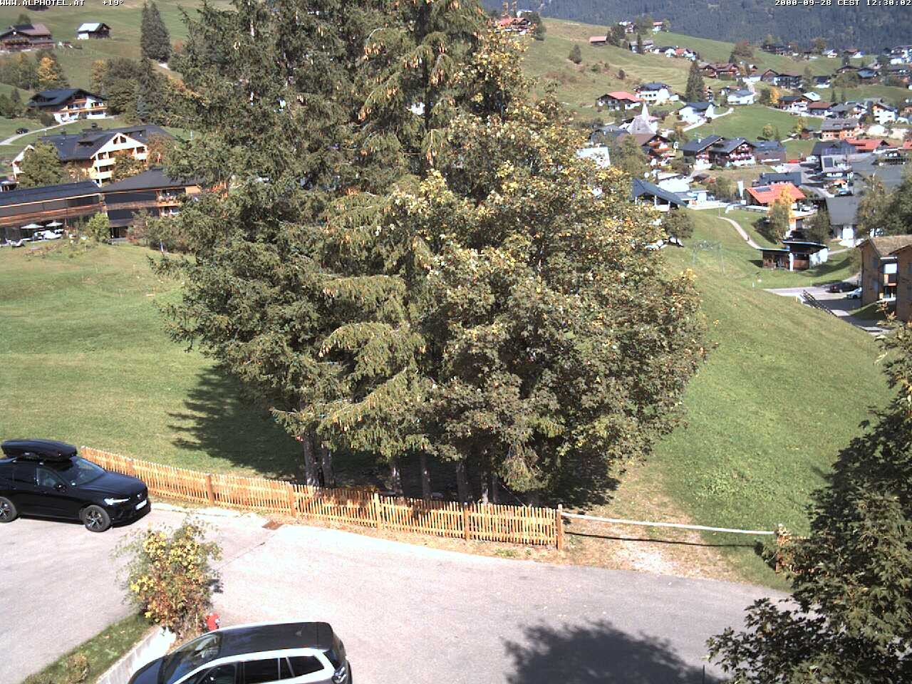 Archiv Foto Webcam Alphotel im Kleinwalsertal
