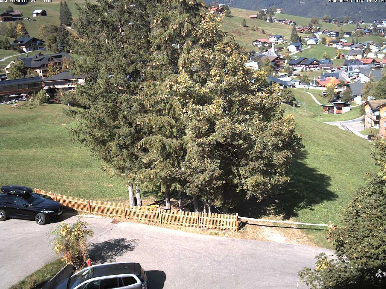 Archiv Foto Webcam Alphotel im Kleinwalsertal