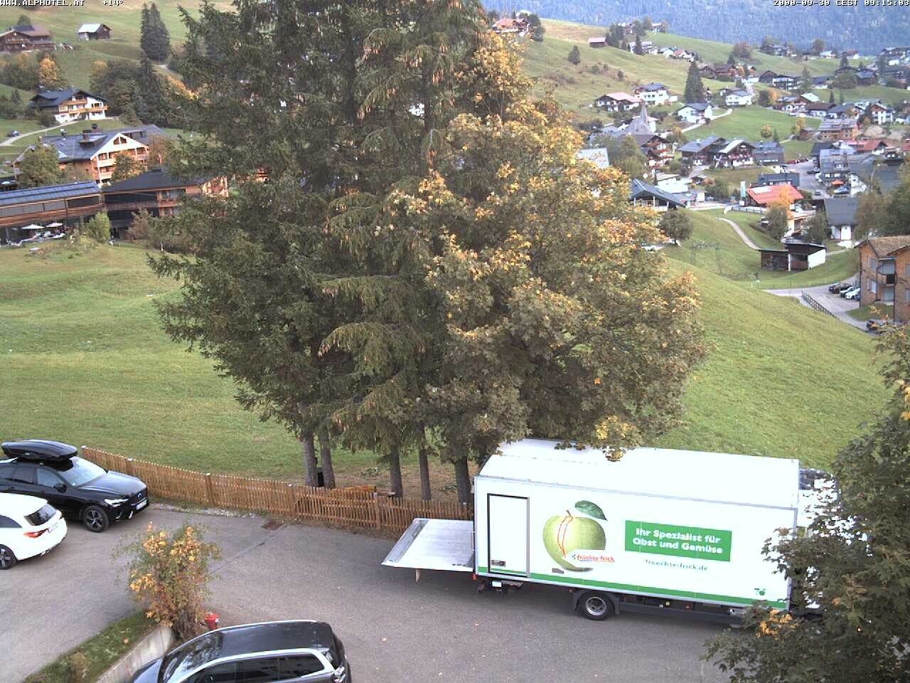 Archiv Foto Webcam Alphotel im Kleinwalsertal