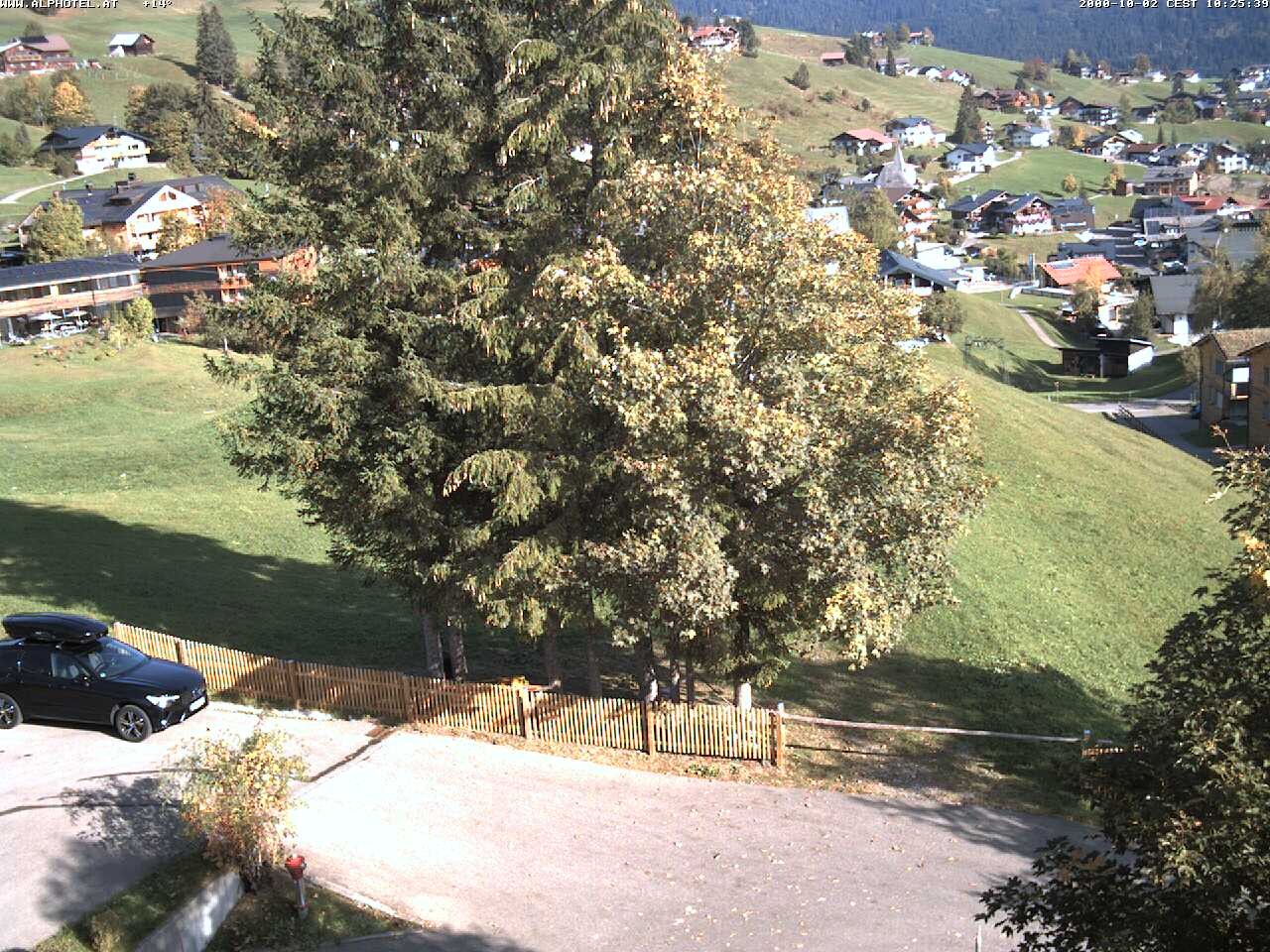 Archiv Foto Webcam Alphotel im Kleinwalsertal