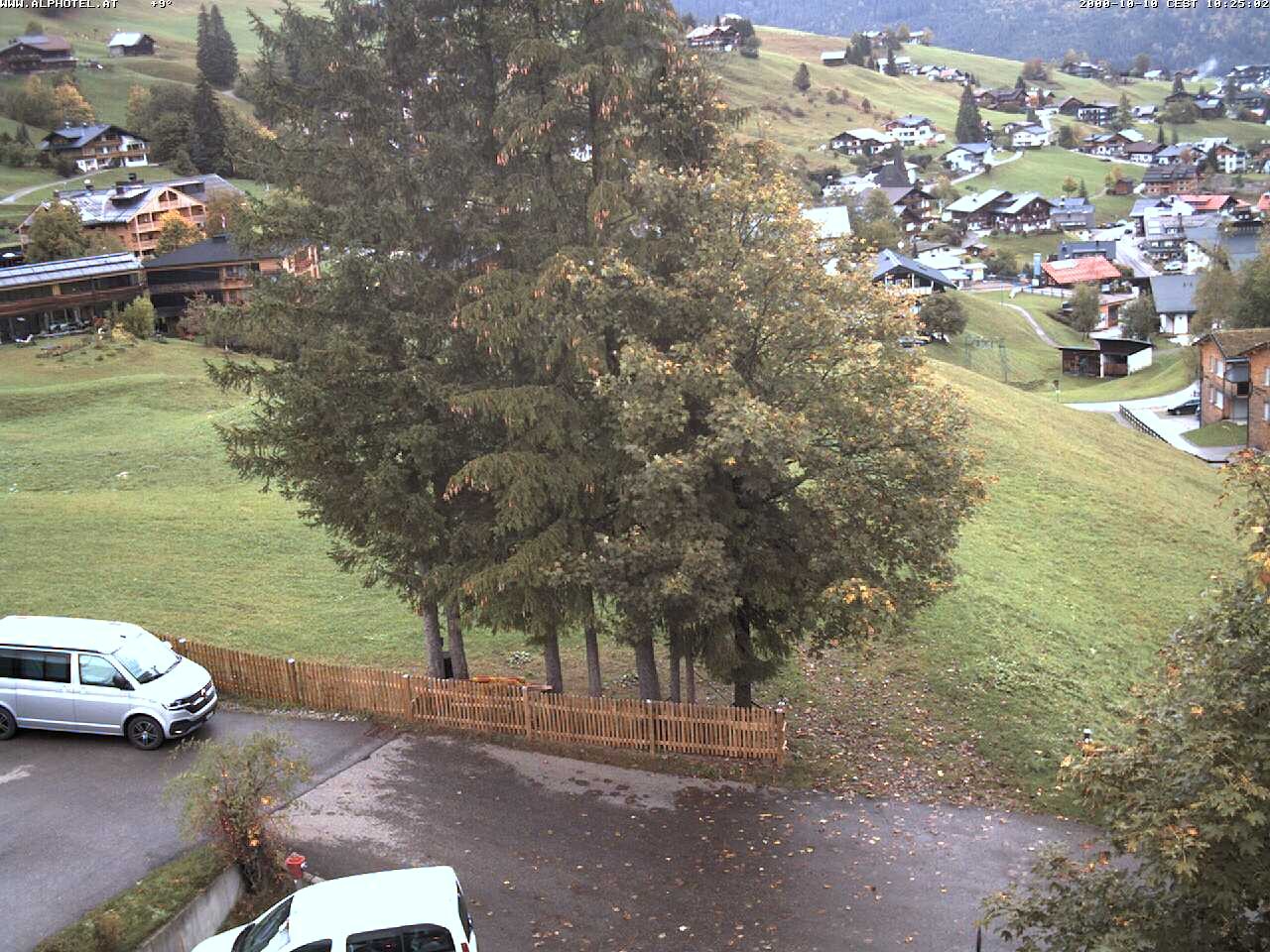 Archiv Foto Webcam Alphotel im Kleinwalsertal