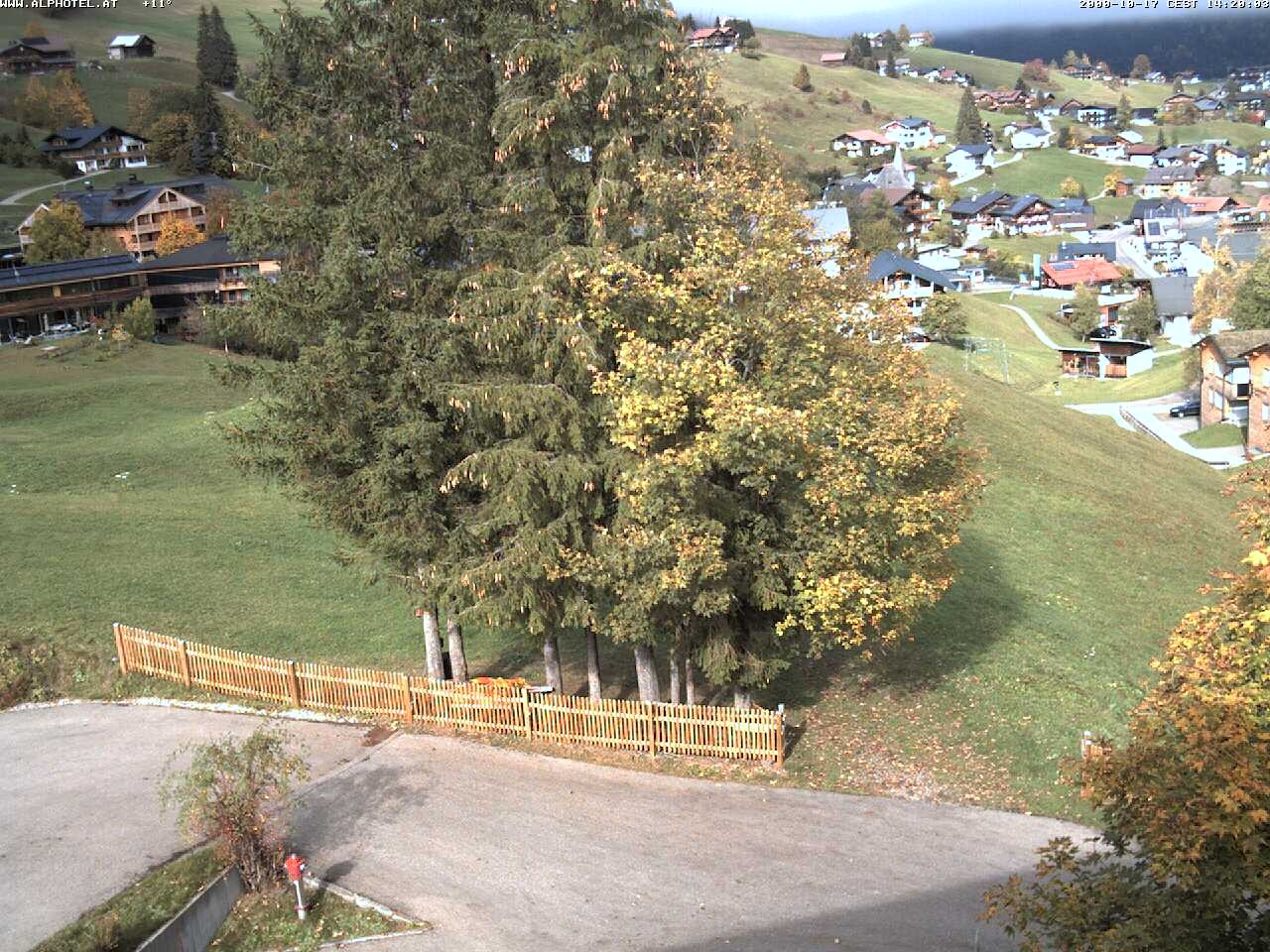 Archiv Foto Webcam Alphotel im Kleinwalsertal