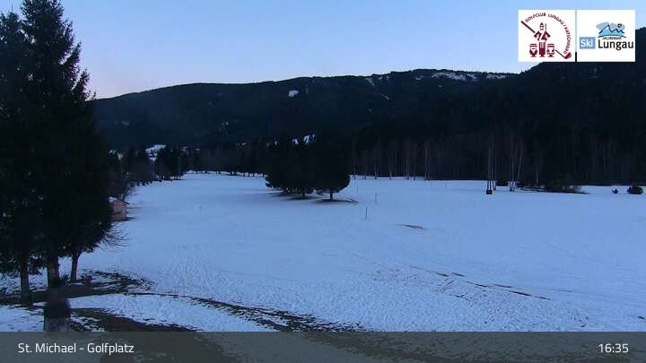 Archiv Foto Webcam St. Michael: Golfanlage