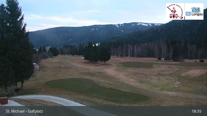 Archiv Foto Webcam St. Michael: Golfanlage