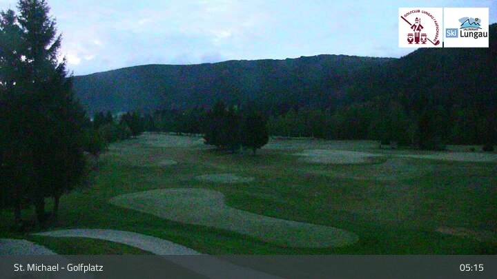 Archiv Foto Webcam St. Michael: Golfanlage