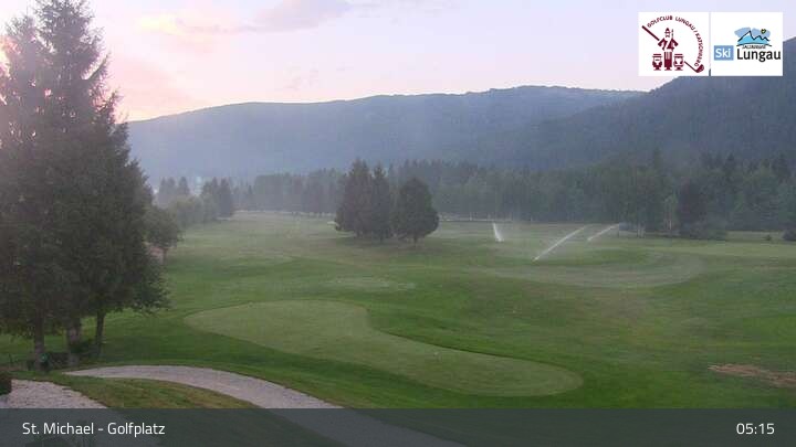 Archiv Foto Webcam St. Michael: Golfanlage