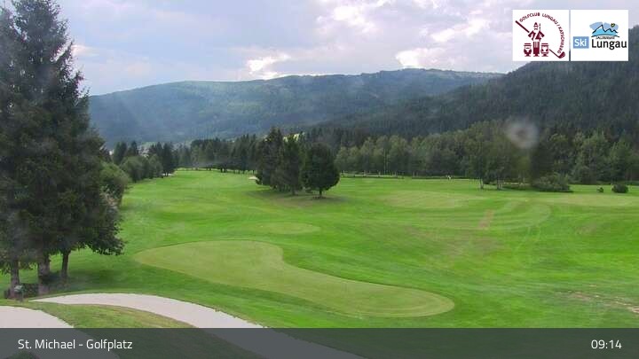 Archiv Foto Webcam St. Michael: Golfanlage