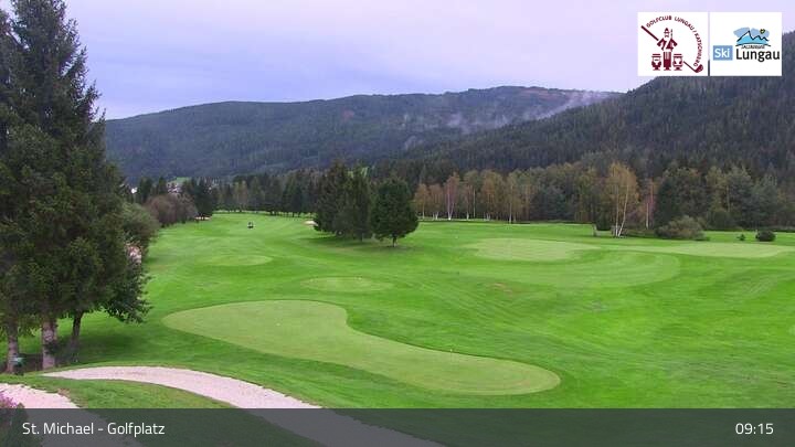 Archiv Foto Webcam St. Michael: Golfanlage