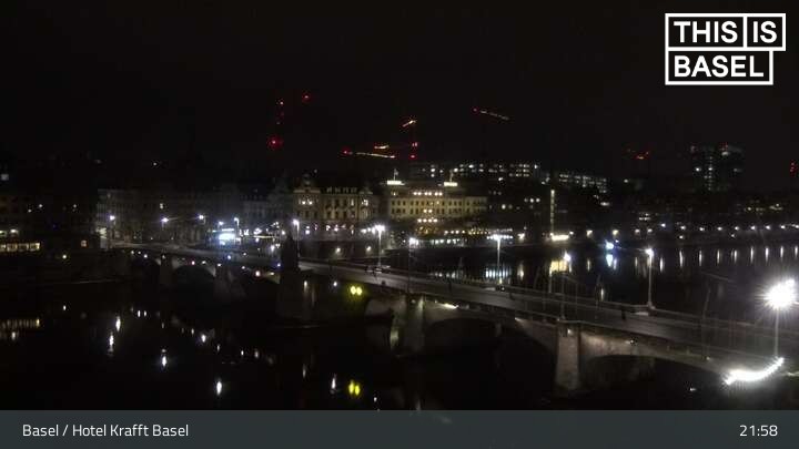 Archiv Foto Webcam Basel, Hotel Krafft
