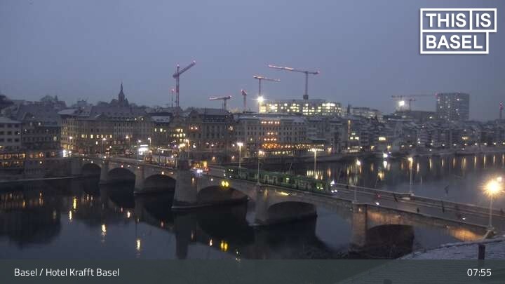 Archiv Foto Webcam Basel, Hotel Krafft