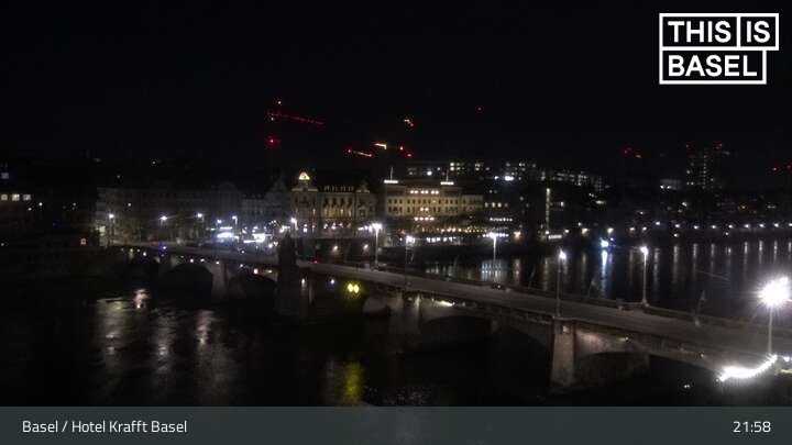 Archiv Foto Webcam Basel, Hotel Krafft