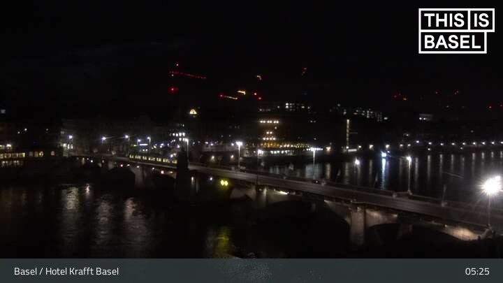 Archiv Foto Webcam Basel, Hotel Krafft
