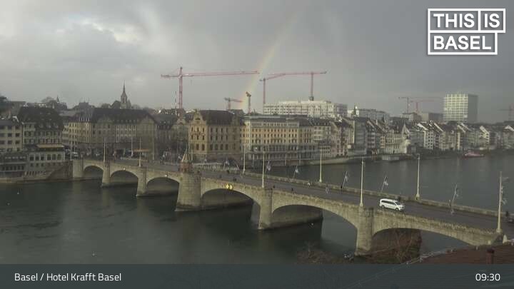 Archiv Foto Webcam Basel, Hotel Krafft