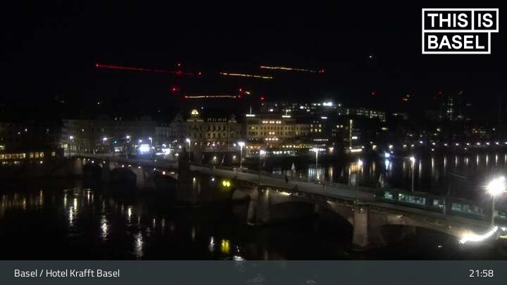 Archiv Foto Webcam Basel, Hotel Krafft