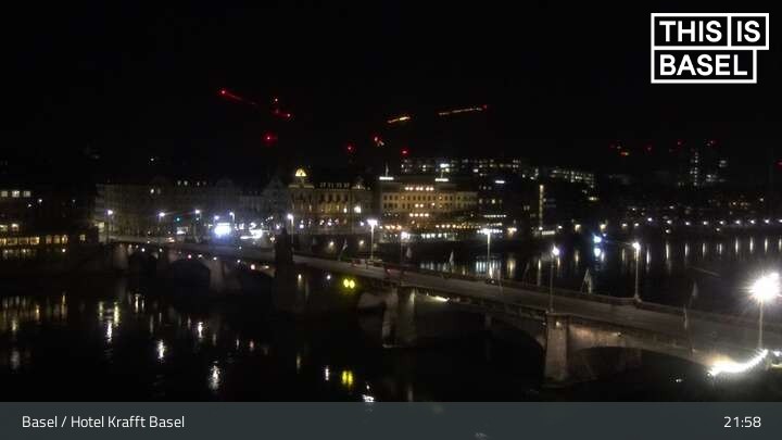 Archiv Foto Webcam Basel, Hotel Krafft