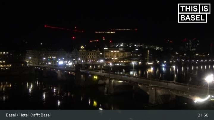 Archiv Foto Webcam Basel, Hotel Krafft