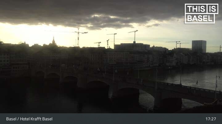 Archiv Foto Webcam Basel, Hotel Krafft