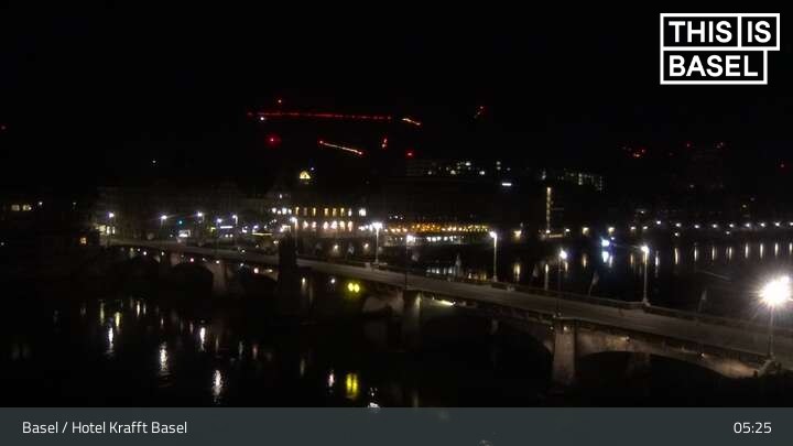 Archiv Foto Webcam Basel, Hotel Krafft