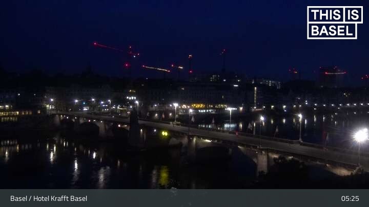 Archiv Foto Webcam Basel, Hotel Krafft