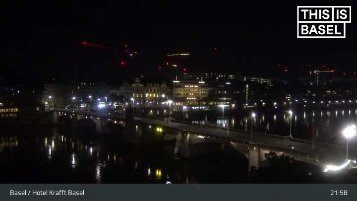 Archiv Foto Webcam Basel, Hotel Krafft