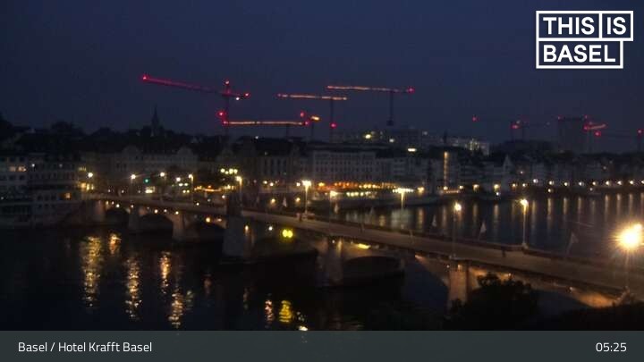 Archiv Foto Webcam Basel, Hotel Krafft