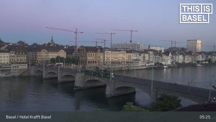 Archiv Foto Webcam Basel, Hotel Krafft