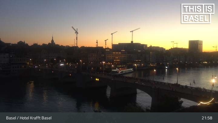 Archiv Foto Webcam Basel, Hotel Krafft