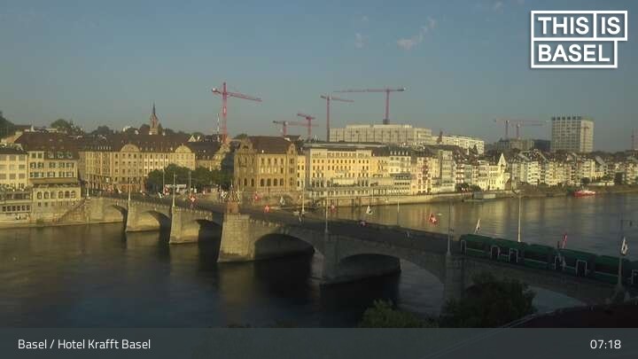 Archiv Foto Webcam Basel, Hotel Krafft