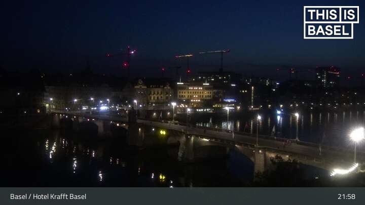 Archiv Foto Webcam Basel, Hotel Krafft