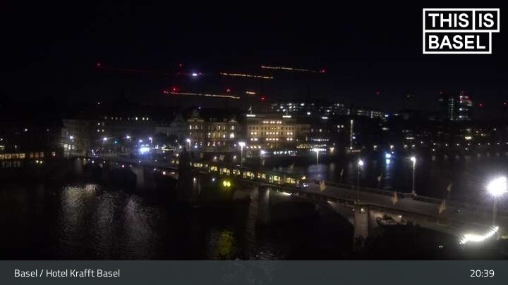 Archiv Foto Webcam Basel, Hotel Krafft