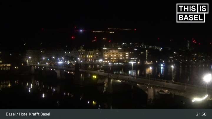 Archiv Foto Webcam Basel, Hotel Krafft