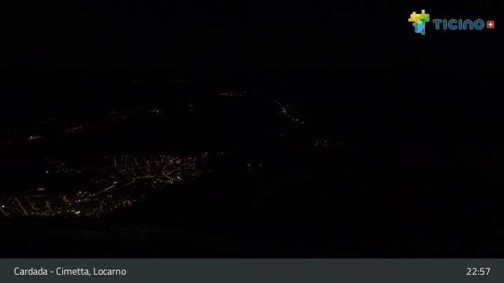 Archiv Foto Webcam Lago Maggiore: Cardada Bergstation