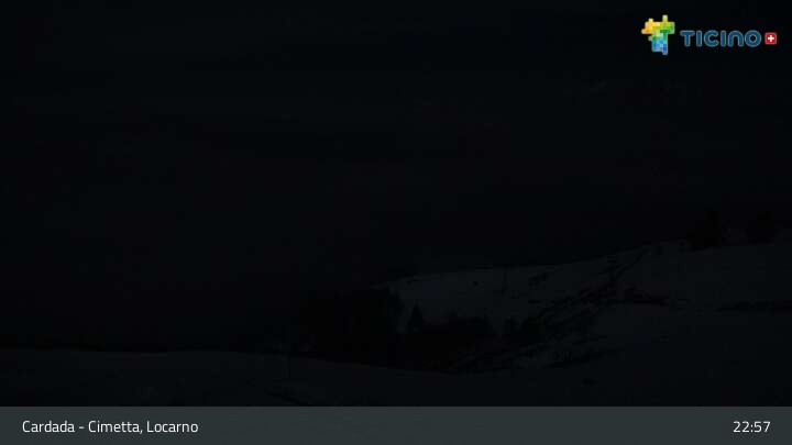 Archiv Foto Webcam Lago Maggiore: Cardada Bergstation