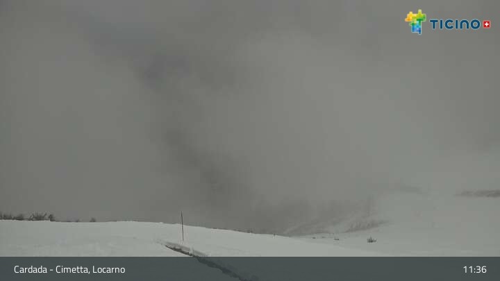 Archiv Foto Webcam Lago Maggiore: Cardada Bergstation