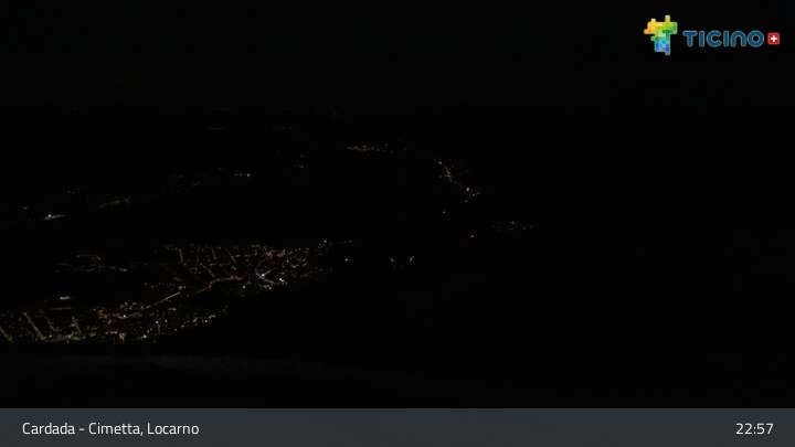 Archiv Foto Webcam Lago Maggiore: Cardada Bergstation